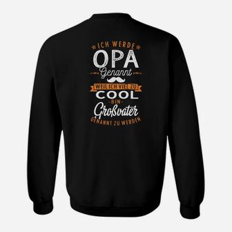 Opa Ankündigungs Sweatshirt, Lustiges Design für Großväter - Seseable