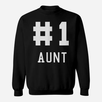 1 Aunt My Favorite People Call Me Aunt Varsity Classic Gift Sweatshirt | Crazezy