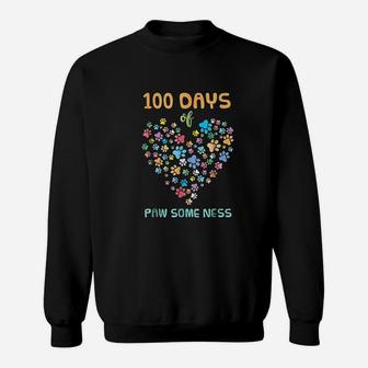 100 Days Of School Anima Sweatshirt