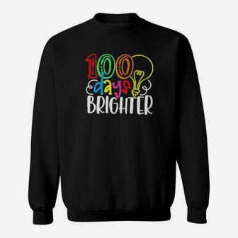 100 Days Of School Valentine Sweatshirt - Monsterry UK