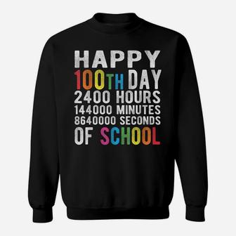 100Th Day Of School Gift For Teacher Toddlers Kids Sweatshirt | Crazezy AU