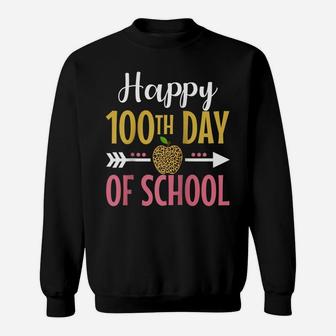 100Th Day Of School Teachers Womens Girls 100 Days Of School Raglan Baseball Tee Sweatshirt | Crazezy DE
