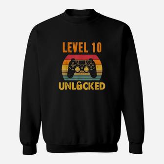10Th Birthday Gaming 10 Years Old Sweatshirt | Crazezy AU