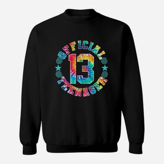 13Th Birthday Official Teenager Sweatshirt | Crazezy DE