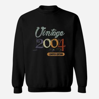17Th Birthday Gifts For Boys Girls Son Daughter Vintage 2004 Sweatshirt | Crazezy DE