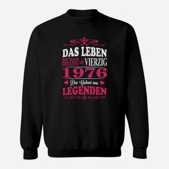 1976 Das Leben Legenden Sweatshirt - Seseable