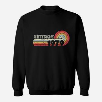 1979 Vintage Birthday Gift Sweatshirt | Crazezy