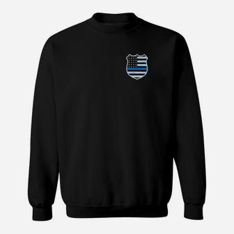 1Police Blesses By God Spoiled By My Husband Protected Sweatshirt - Monsterry DE