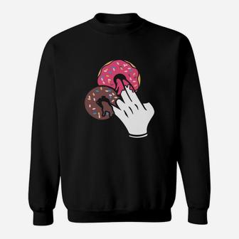 2 In The Pink 1 In The Stink Funny Donut Sweatshirt - Thegiftio UK