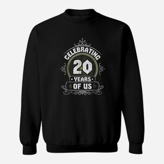 20 Years Anniversary Gift 20 Year Of Marriage Sweatshirt | Crazezy CA