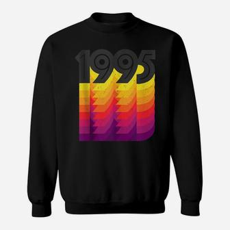 25Th Birthday Vintage Retro 90S Style 1995 Sweatshirt | Crazezy