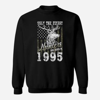 26Th Birthday Gift For 26 Year Old Deer Hunter Hunting 1995 Sweatshirt | Crazezy AU