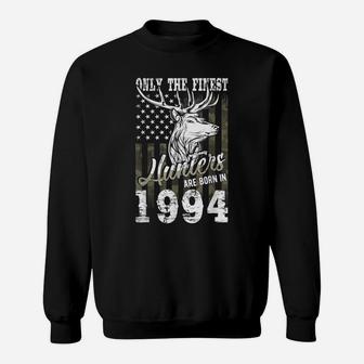 27Th Birthday Gift For 27 Year Old Deer Hunter Hunting 1994 Sweatshirt | Crazezy DE
