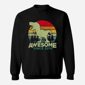 2Nd Birthday Dinosaur Sweatshirt | Crazezy CA