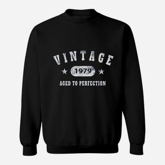 42Nd Birthday Vintage 1979 Aged To Perfection Sweatshirt | Crazezy UK