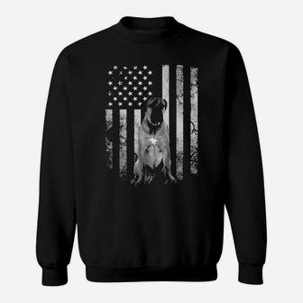 4Th Of July America Boerboel Dog Flag Patriotic Sweatshirt - Monsterry