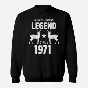 50 Year Old Men Women 1971 Hunter Hunting Gifts For Birthday Sweatshirt | Crazezy UK