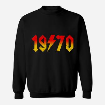 50Th Birthday January 1970 Fifty Year Old Men Gift For Dad Sweatshirt | Crazezy CA