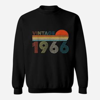 55 Years Old 55Th Birthday Vintage 1966 Sweatshirt | Crazezy