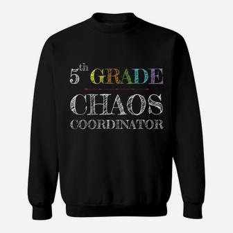 5Th Grade Teacher Back To School Professor Sweatshirt | Crazezy DE