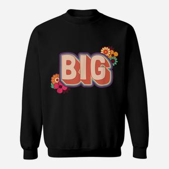 60S Style Big Sorority Reveal Flower Power Big Little Week Sweatshirt | Crazezy
