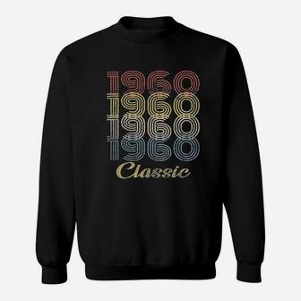61St Birthday Gift Retro Birthday Sweatshirt | Crazezy
