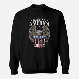 62 Years Old Birthday Making America Great Since 1959 Sweatshirt | Crazezy