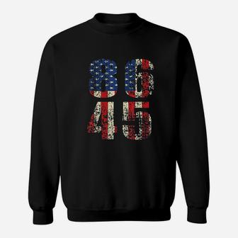 86 45 American Flag Sweatshirt - Thegiftio UK