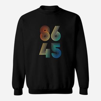 86 45 Impeach Cool Retro Sweatshirt | Crazezy DE