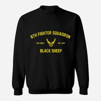 8Th Fighter Squadron Black Sheep Sweatshirt | Crazezy DE