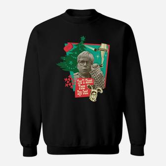 A Christmas Story You'll Shoot Your Eye Out Sweatshirt Sweatshirt | Crazezy