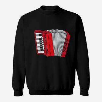 Accordion Music Sweatshirt | Crazezy UK