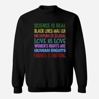 Activist Equality Social Justice Quote Slogan Gift Sweatshirt | Crazezy CA