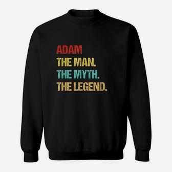 Adam The Man The Myth The Legend Sweatshirt | Crazezy DE