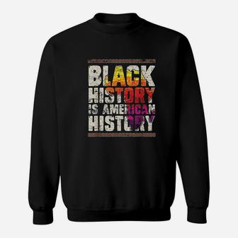 African Roots Pride Black Americans Gift Black History Month Sweatshirt - Thegiftio UK