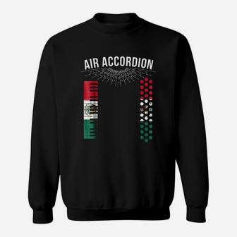 Air Accordion Mexican Flag Sweatshirt | Crazezy CA