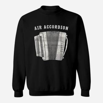 Air Accordion Musician Sweatshirt | Crazezy