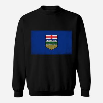 Alberta Canada Flag Canadian Province Sweatshirt | Crazezy AU