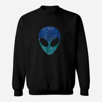 Alien Head Sweatshirt | Crazezy