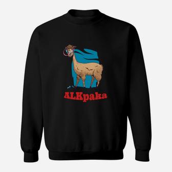 Alpaka Lustiges Wortspiel Sweatshirt, Alpaka Fans Humor Tee - Seseable