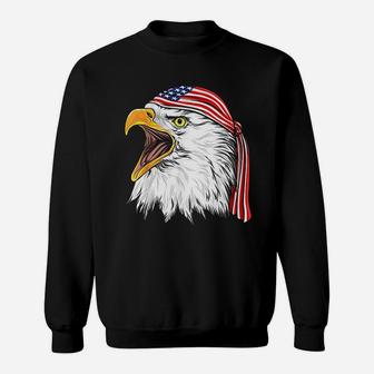 American Bald Eagle Sweatshirt | Crazezy
