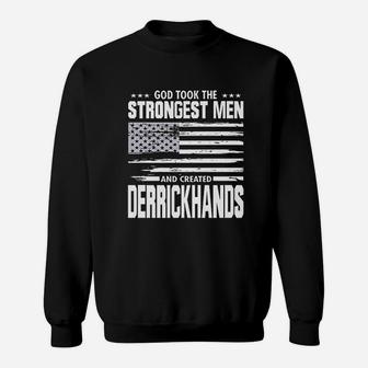 American Derrickhands Union Worker Proud God Sweatshirt - Thegiftio UK