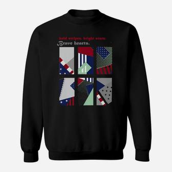 American Flag Army Patriot Independence July 4 Slim T-Shirt Sweatshirt | Crazezy