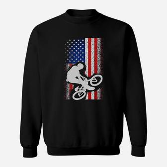 American Flag Cool Bicycle Sweatshirt - Thegiftio UK