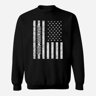 American Flag January 1986 Birthday Gift Retro Usa Sweatshirt | Crazezy AU