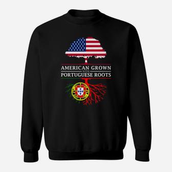 American Grown With Portuguese Roots - Portugal Sweatshirt | Crazezy CA