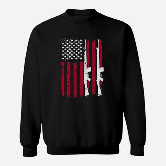 American Usa Flag Sweatshirt | Crazezy UK