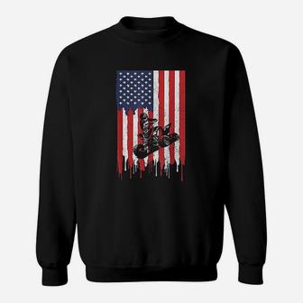 American Usa Flag Sweatshirt | Crazezy UK