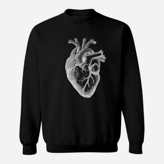 Anatomical Human Heart Medical Doctor Gift Heart Anatomy Sweatshirt - Thegiftio UK