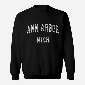 Ann Arbor Michigan Sweatshirt - Thegiftio UK